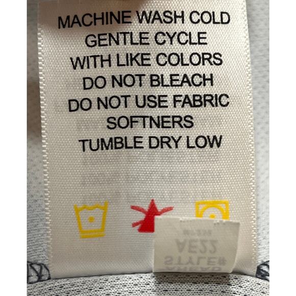 M1-57 AHEAD USA Men's Collared Polo Golf Top Gray Size L - Picture 8 of 8